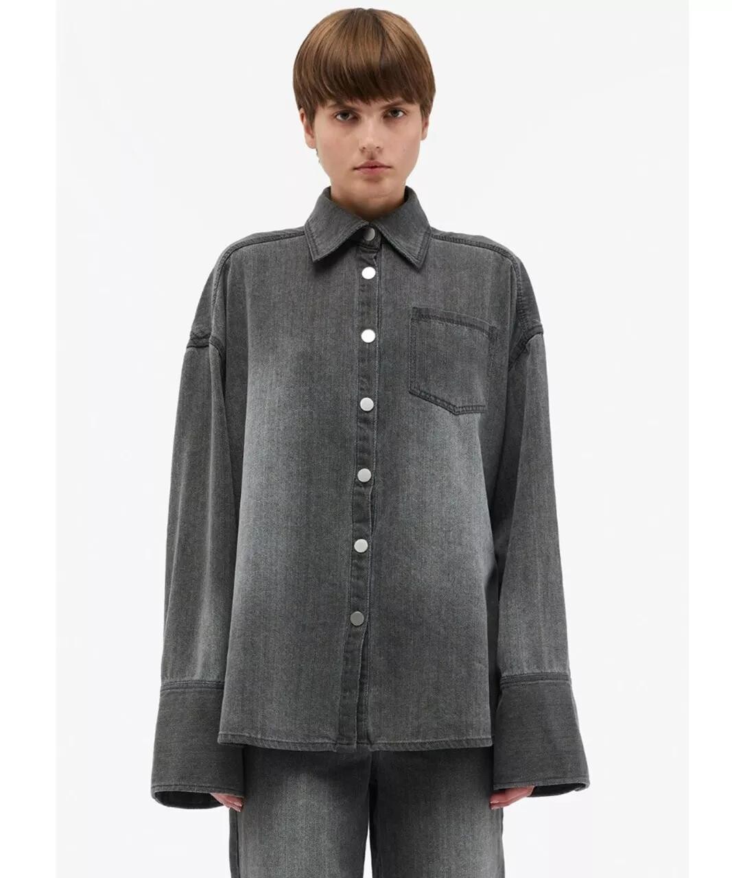 Джинсовая рубашка оверсайз Remain, мультиколор
Джинсовая рубашка оверсайз Remain, мультиколор