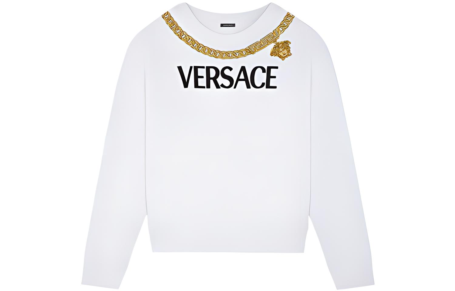 VERSACE Белая женская толстовка
VERSACE Белая женская толстовка