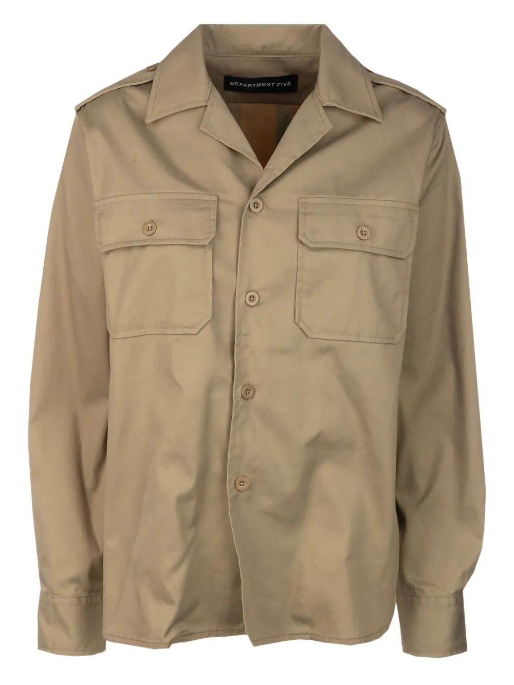 Рубашка с накладным карманом Department 5, нейтральный
Рубашка с накладным карманом Department 5, нейтральный