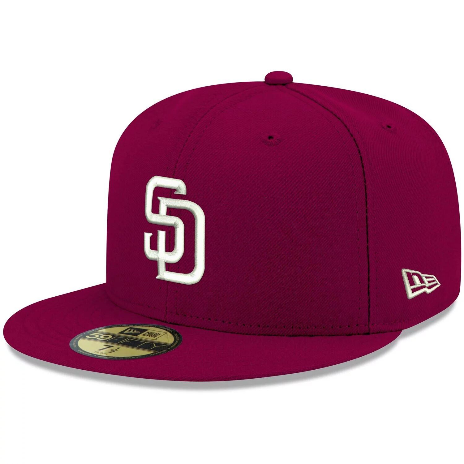 Мужская приталенная шляпа New Era Cardinal San Diego Padres Logo белая 59FIFTY
Мужская приталенная шляпа New Era Cardinal San Diego Padres Logo белая 59FIFTY