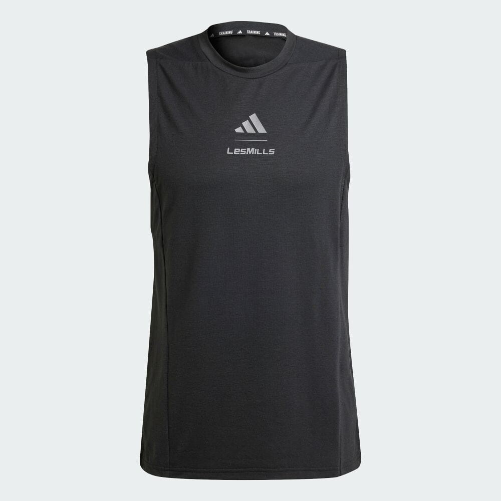 Майка Adidas Les Mills Graphic Tank, черный
Майка Adidas Les Mills Graphic Tank, черный