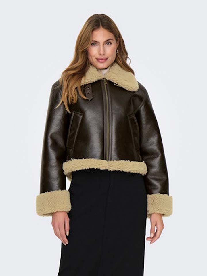 Переходная куртка ONLY Übergangsjacke, коричневый
Переходная куртка ONLY Übergangsjacke, коричневый