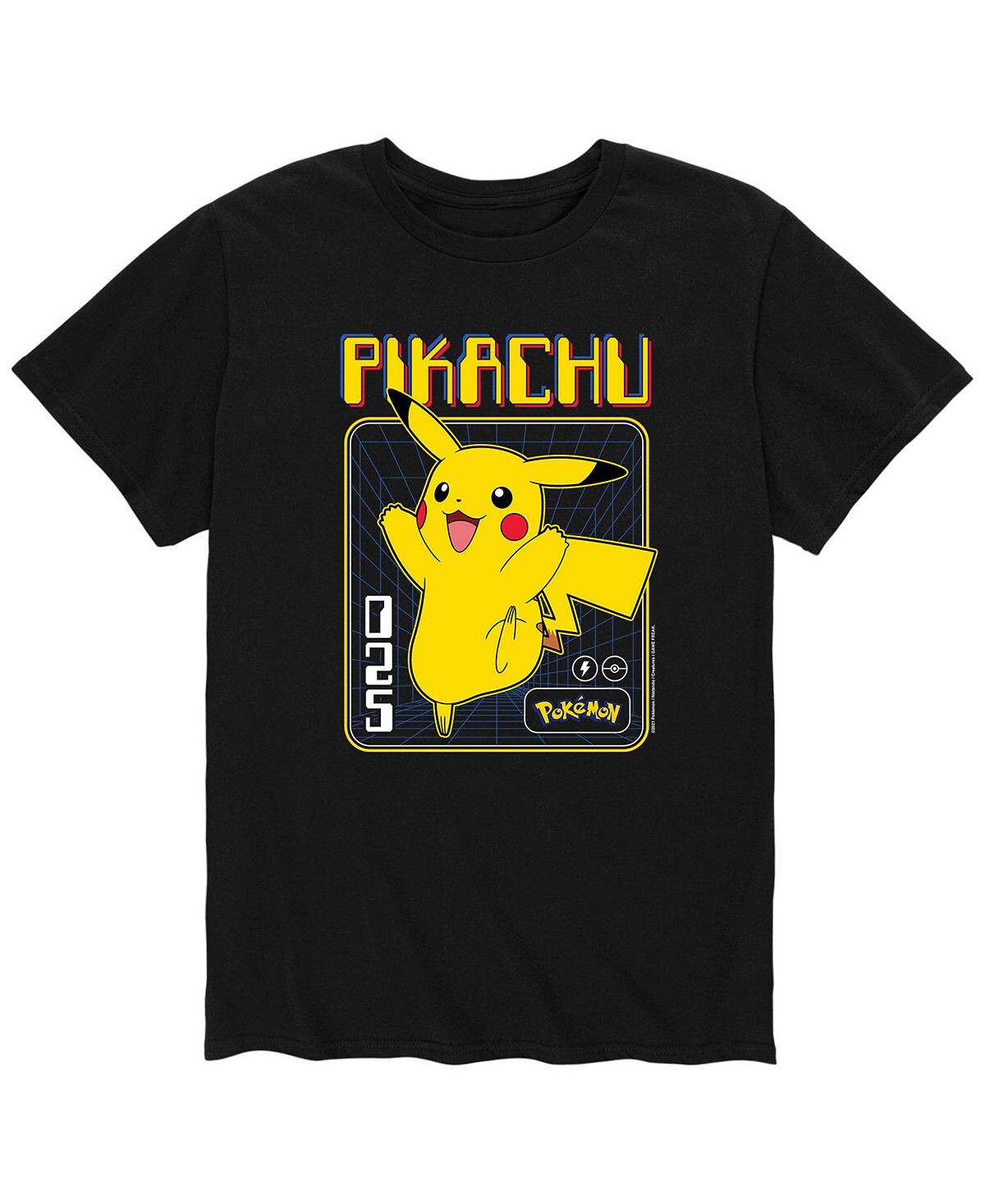 Мужская футболка pokemon pikachu 025 AIRWAVES, черный
Мужская футболка pokemon pikachu 025 AIRWAVES, черный