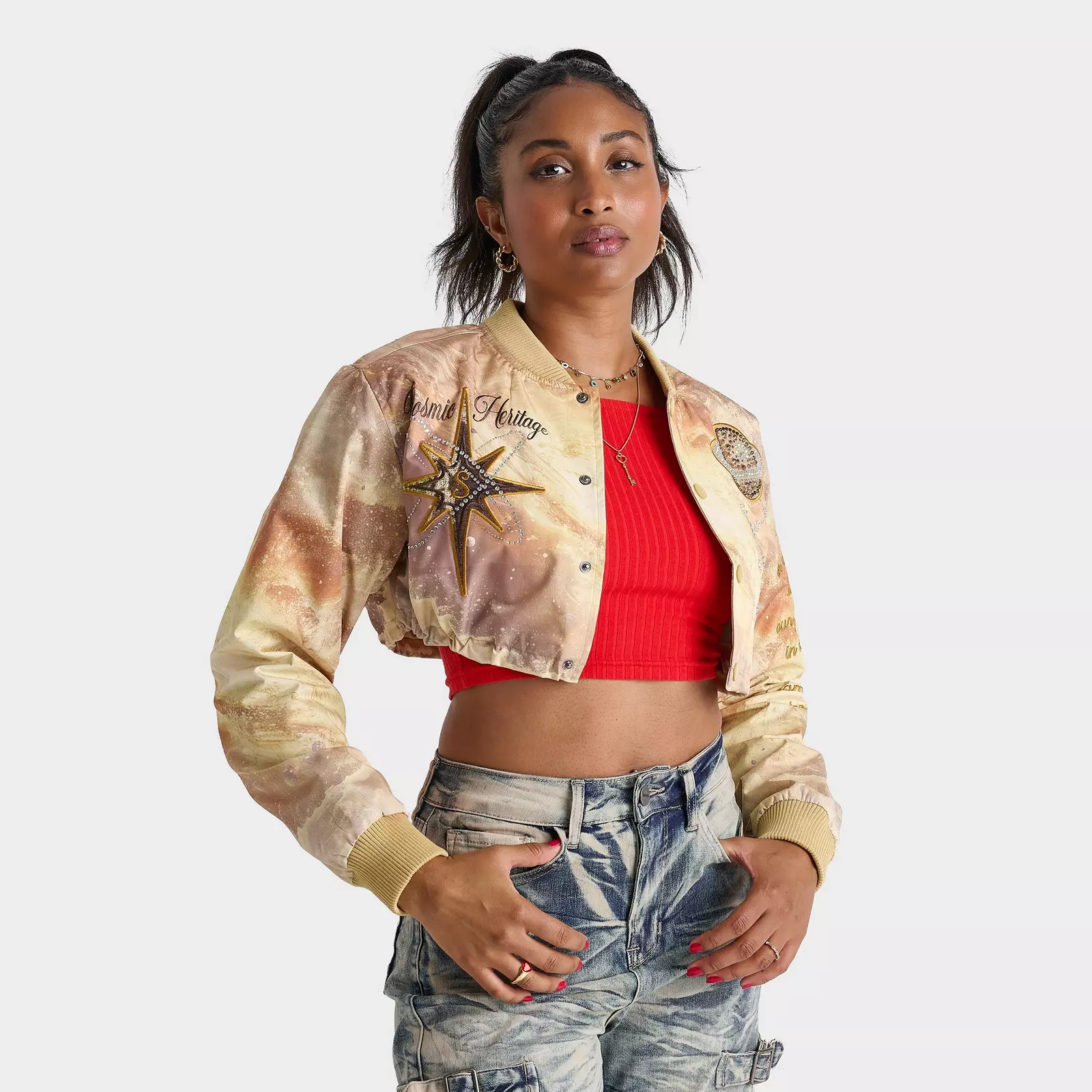 Бомбер Heidi Stardust Rs Jkt, светло-коричневый
Бомбер Heidi Stardust Rs Jkt, светло-коричневый