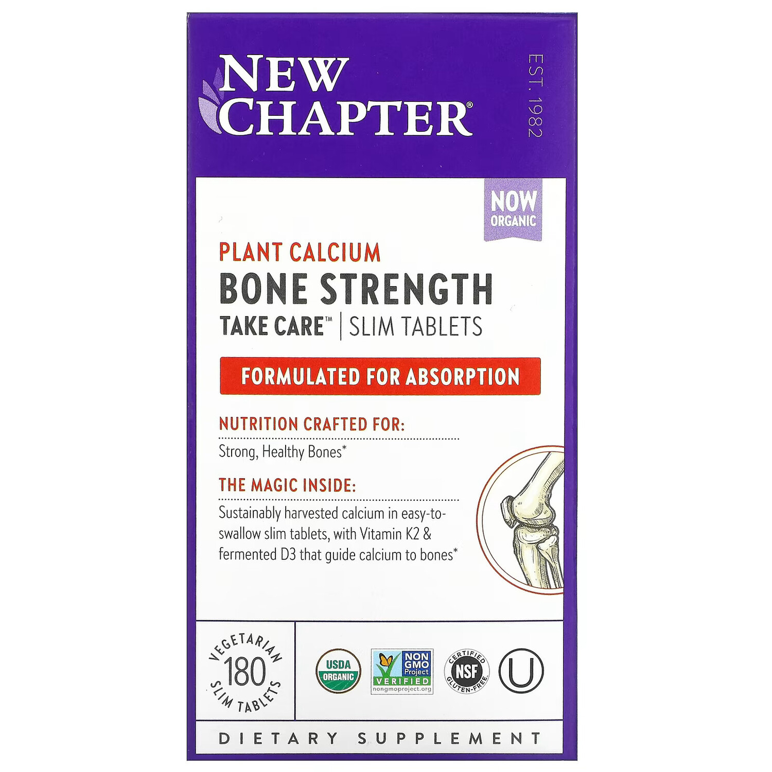 New Chapter, Bone Strength Take Care, добавка для укрепления костей, 180 маленьких растительных таблеток
New Chapter, Bone Strength Take Care, добавка для укрепления костей, 180 маленьких растительных таблеток