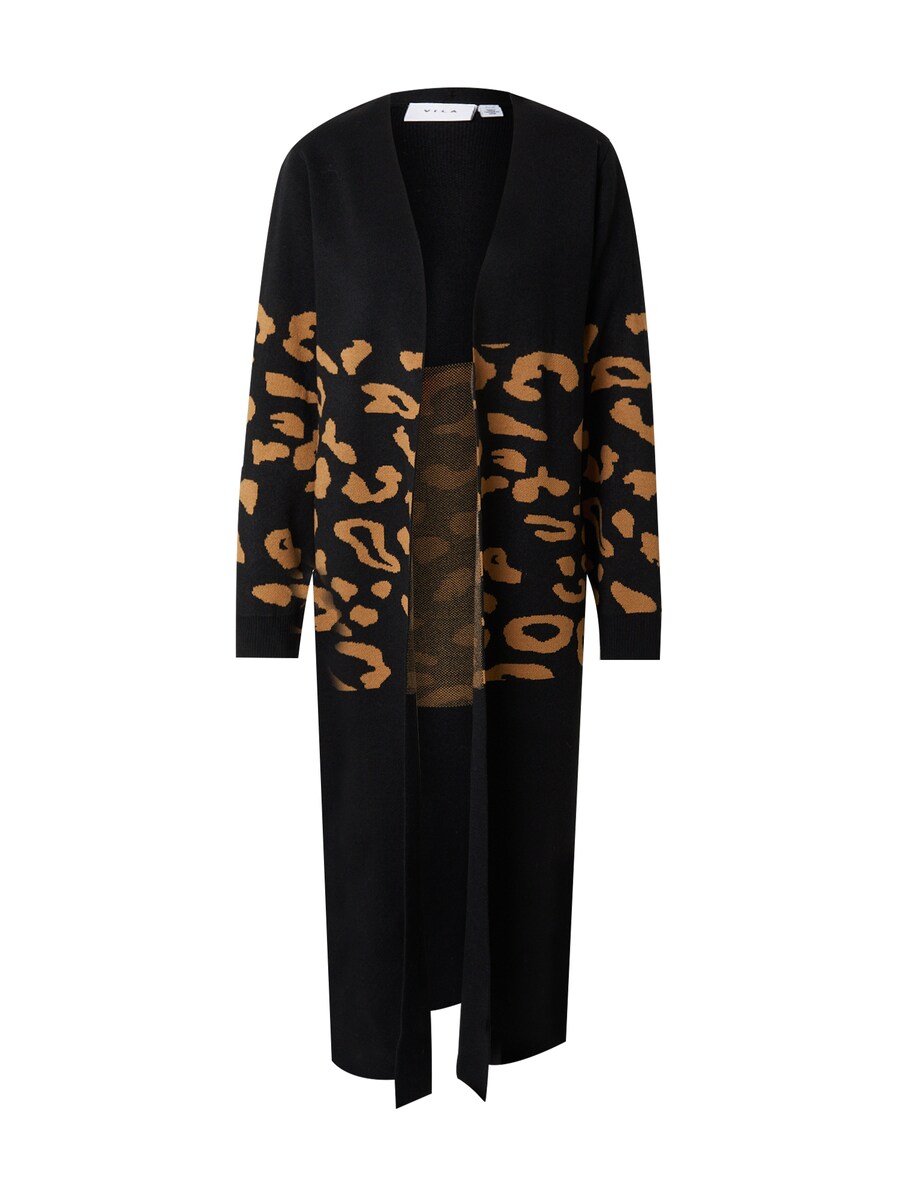 Вязаный кардиган VILA Knit Cardigan, черный 
Вязаный кардиган VILA Knit Cardigan, черный
