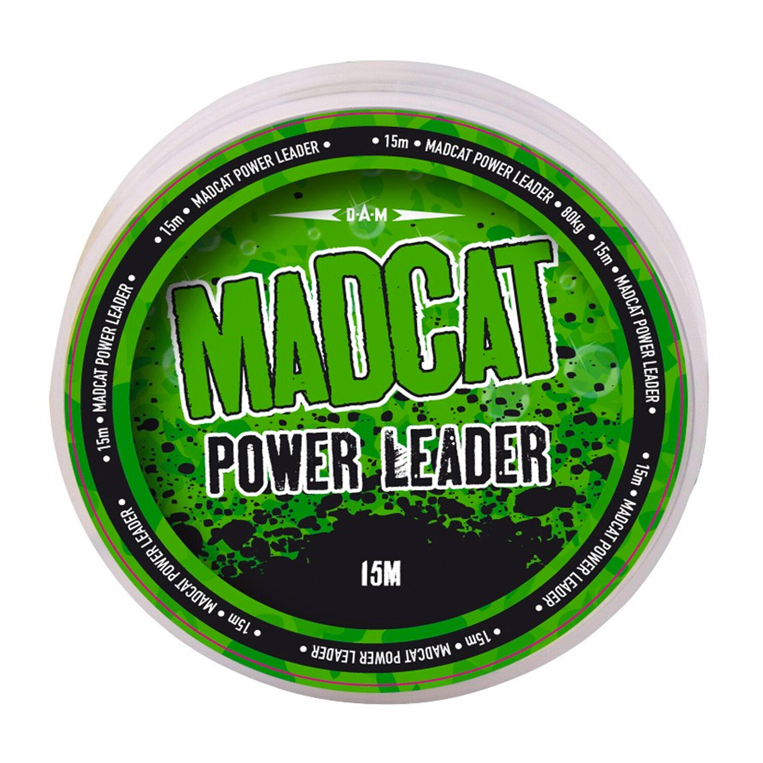 Leader Power Leader 100кг 15м Ловля сома MADCAT 
Leader Power Leader 100кг 15м Ловля сома MADCAT
