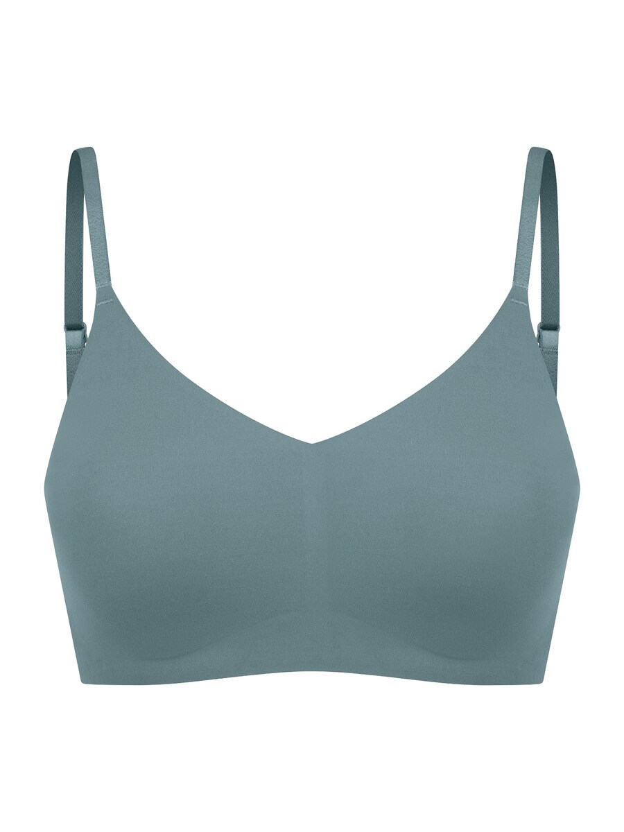 Бюстгальтер-бралетт SCHIESSER Invisible Soft Padded, синий/серый
Бюстгальтер-бралетт SCHIESSER Invisible Soft Padded, синий/серый