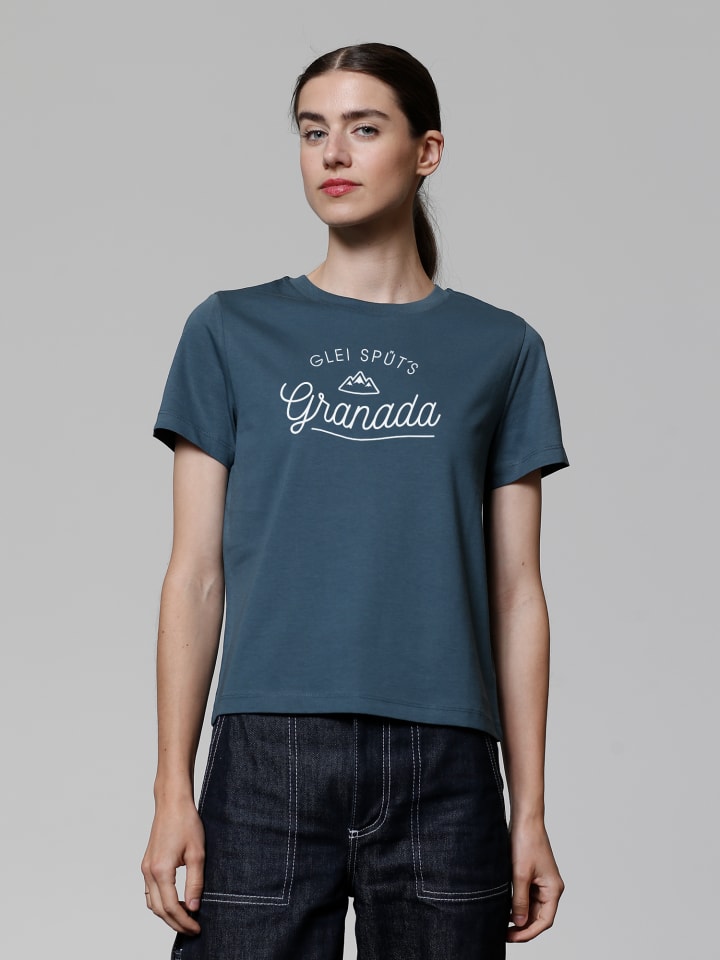 Wat Apparel Футболка Glei Spüt's Granada в цвете Petrol
Wat Apparel Футболка Glei Spüt's Granada в цвете Petrol