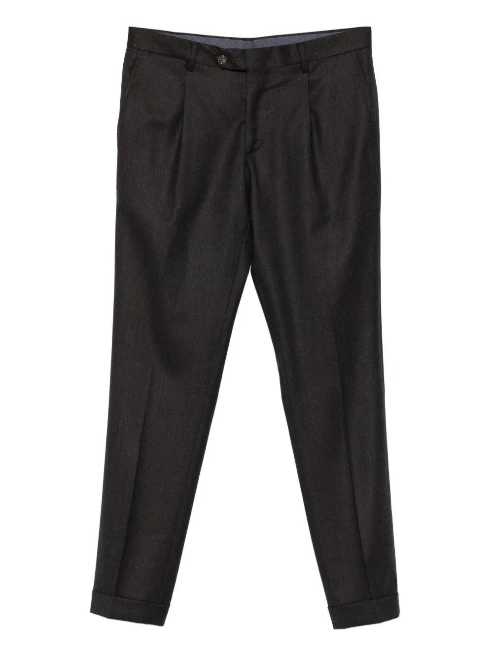 Шерстяные брюки Napoli со складками Barba, коричневый
Шерстяные брюки Napoli со складками Barba, коричневый