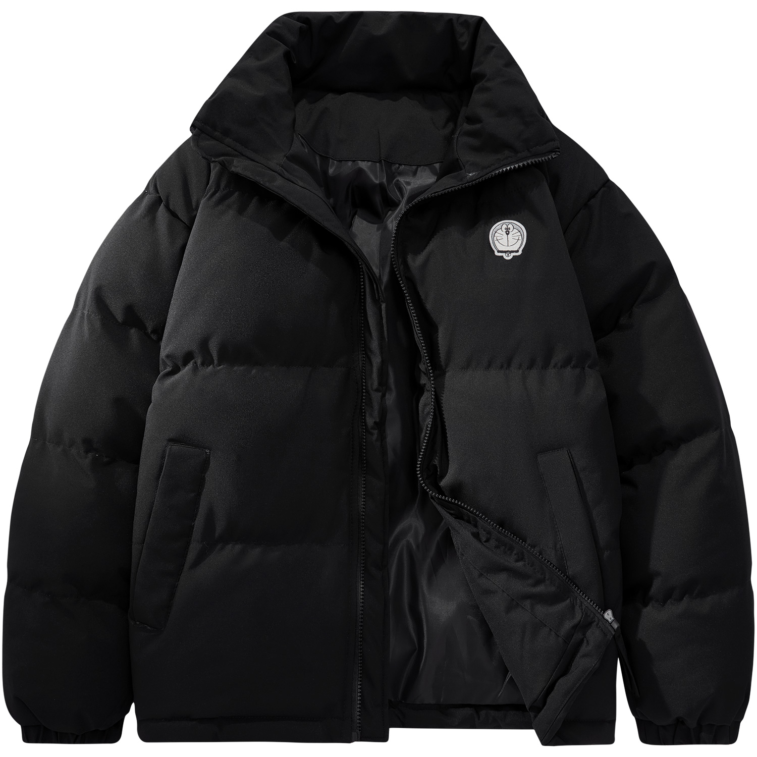 Пуховик Унисекс Doraemon, Черный (Съемная Подкладка Шерпа)
Пуховик Унисекс Doraemon, Черный (Съемная Подкладка Шерпа)