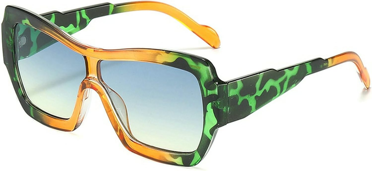 Большие квадратные солнцезащитные очки для женщин в стиле ретро, черные с леопардовым принтом, винтажные солнцезащитные очки для женщин и мужчин с градиентным переходом цвета mincl, Orange Green
Большие квадратные солнцезащитные очки для женщин в стиле ретро, черные с леопардовым принтом, винтажные солнцезащитные очки для женщин и мужчин с градиентным переходом цвета mincl, Orange Green