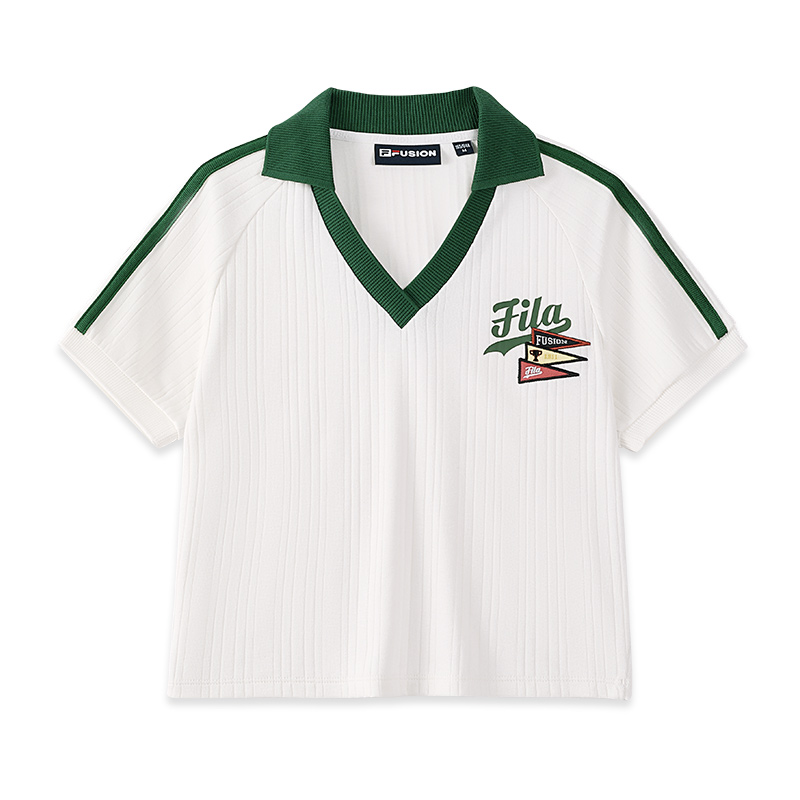 FILA FUSION Поло для женщин Cloud White
FILA FUSION Поло для женщин Cloud White