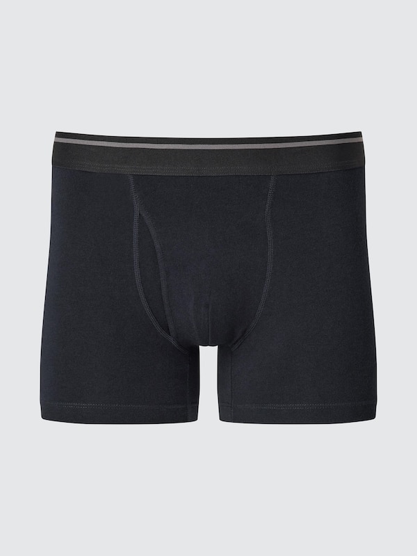 Хлопковые боксеры с полосатым поясом Uniqlo, 09 black
Хлопковые боксеры с полосатым поясом Uniqlo, 09 black
