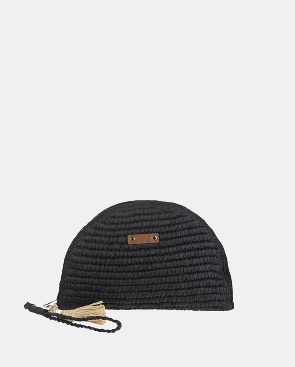 Кошелек из натурального волокна с застежкой-молнией Kbas, черный
Кошелек из натурального волокна с застежкой-молнией Kbas, черный