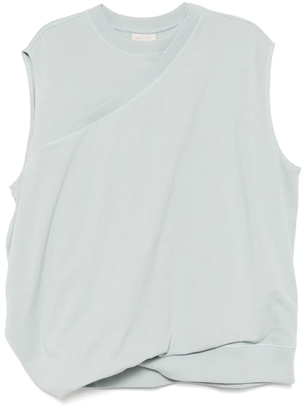 Толстовка без рукавов с драпировкой Qasimi, синий
Толстовка без рукавов с драпировкой Qasimi, синий