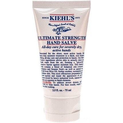 Бальзам для рук Ultimate Strength, маленькая, 2,5 унции, 75 мл, Kiehl'S
Бальзам для рук Ultimate Strength, маленькая, 2,5 унции, 75 мл, Kiehl'S