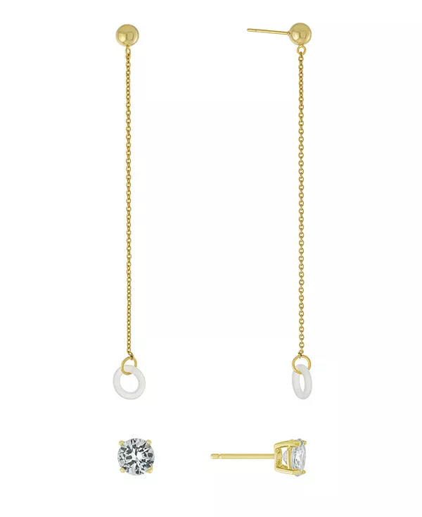 Цепочка-Держатель для наушников Air Pods с кубическим цирконием и золотым покрытием поверх посеребренного. Macy'S, gold
Цепочка-Держатель для наушников Air Pods с кубическим цирконием и золотым покрытием поверх посеребренного. Macy'S, gold