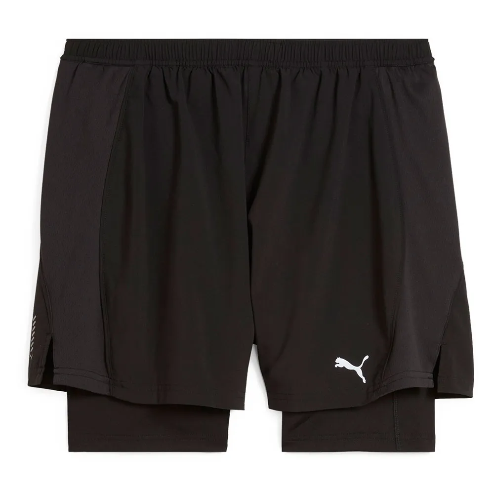 Шорты Puma Run Velocity 2In1, черный 
Шорты Puma Run Velocity 2In1, черный