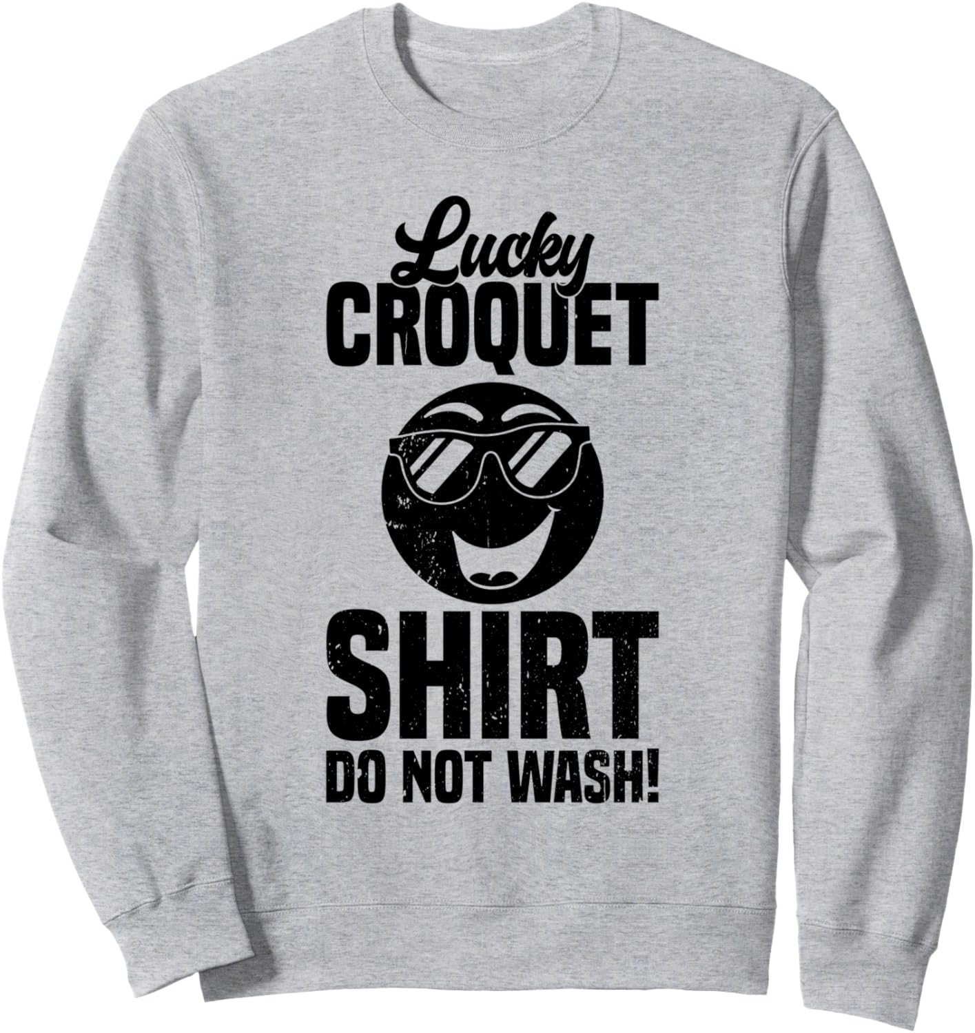 Толстовка Lucky Croquet, не стирать - забавная толстовка с изображением крокета Funny Croquet Game Croquet Player, серый
Толстовка Lucky Croquet, не стирать - забавная толстовка с изображением крокета Funny Croquet Game Croquet Player, серый