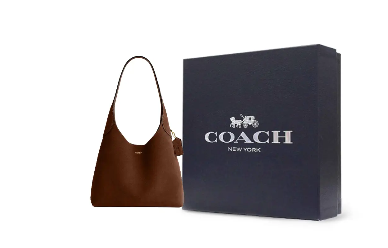 COACH Бруклин кожаная сумка через плечо среднего размера для женщин тёмно-коричневая
COACH Бруклин кожаная сумка через плечо среднего размера для женщин тёмно-коричневая