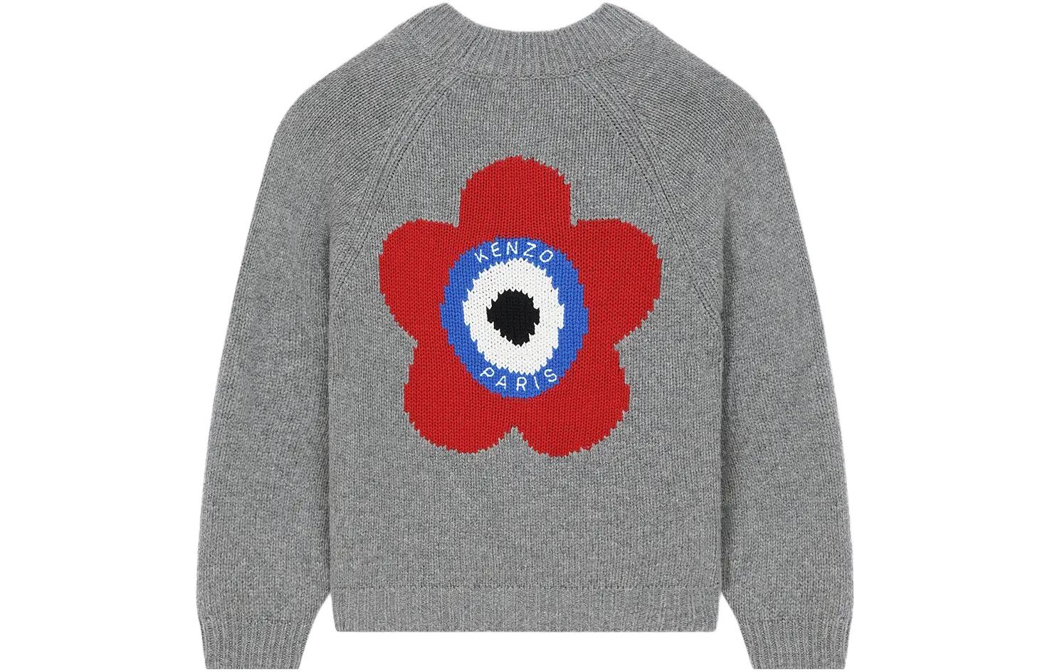 Свитер женский Kenzo с вышивкой, серый
Свитер женский Kenzo с вышивкой, серый