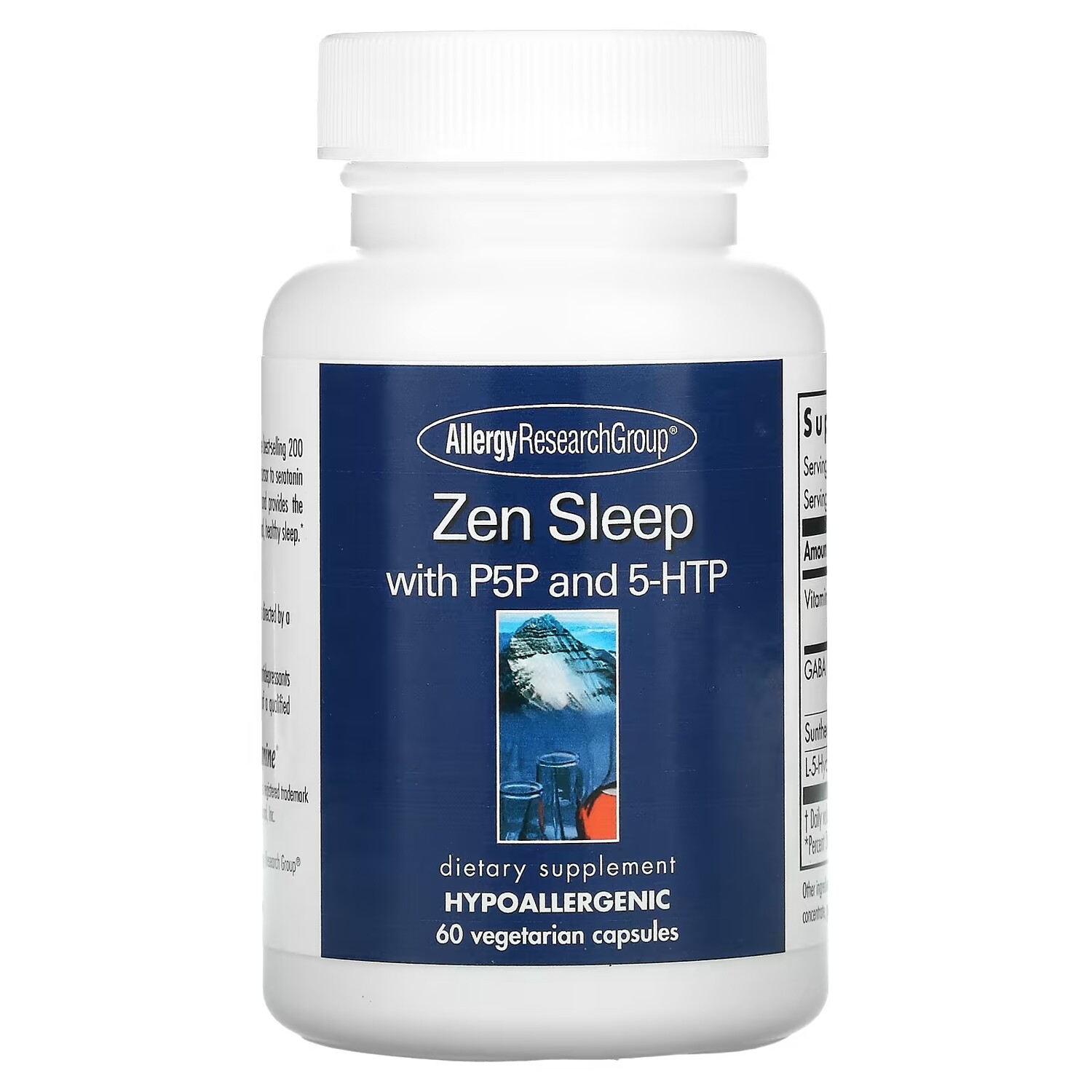 Allergy Research Group Снотворное Zen Sleep с P5P и 5-HTP, 60 вегетарианских капсул
Allergy Research Group Снотворное Zen Sleep с P5P и 5-HTP, 60 вегетарианских капсул
