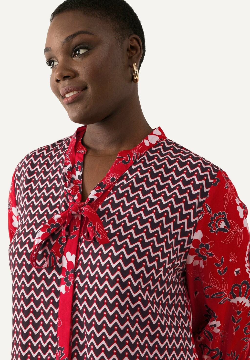 Туника Ulla Popken, красный 
Туника Ulla Popken, красный