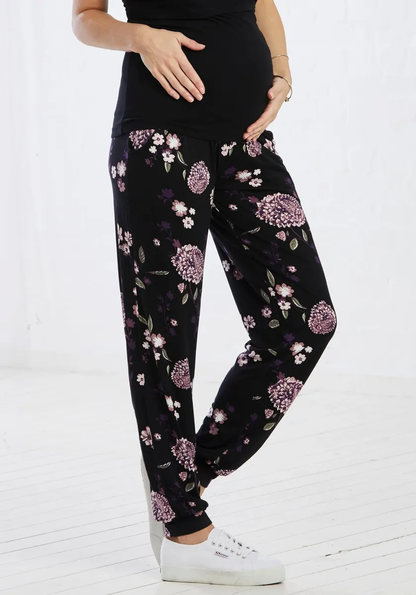 Брюки для беременных девятимесячные, брюки для беременных и кормящих, удобного кроя, с цветочным узором Neun Monate, цвет Schwarz-Geblümt
Брюки для беременных девятимесячные, брюки для беременных и кормящих, удобного кроя, с цветочным узором Neun Monate, цвет Schwarz-Geblümt