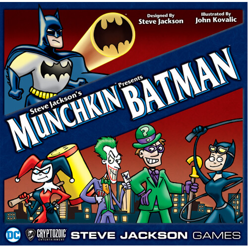 Настольная игра Munchkin Batman
Настольная игра Munchkin Batman