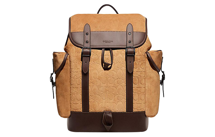 COACH Кожаный рюкзак Hitch Cow большой мужской коричневый
COACH Кожаный рюкзак Hitch Cow большой мужской коричневый