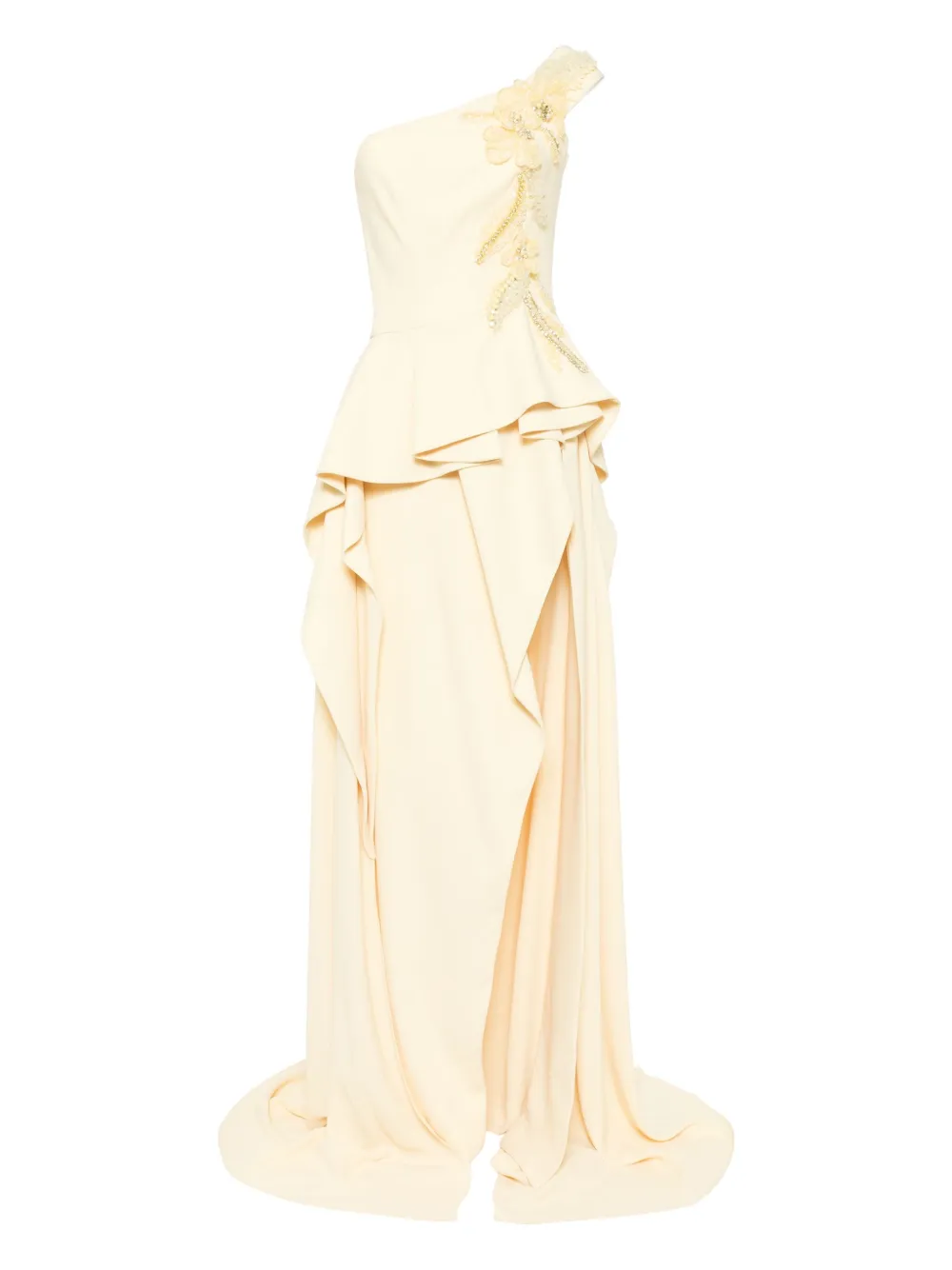 Вышитое макси-платье Saiid Kobeisy, желтый
Вышитое макси-платье Saiid Kobeisy, желтый