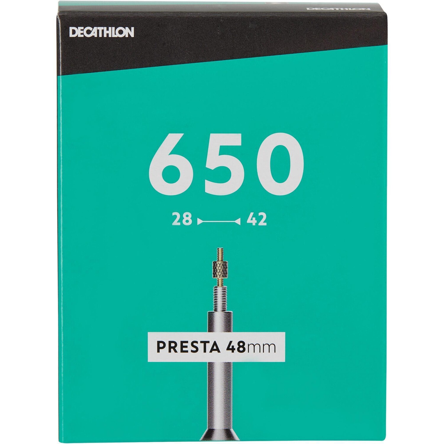 Камера 650x28/42 мм с ниппелем PRESTA Decathlon
Камера 650x28/42 мм с ниппелем PRESTA Decathlon