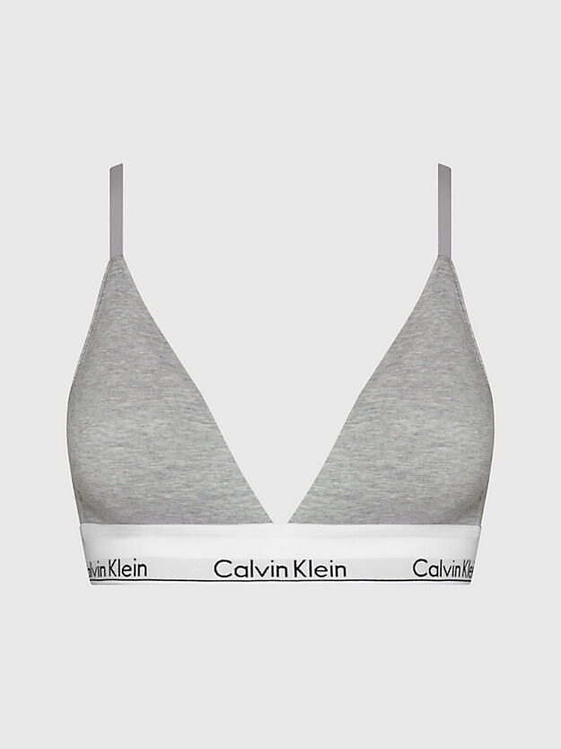 Бюстгальтер с треугольными чашечками - Modern Cotton Calvin Klein, серый
Бюстгальтер с треугольными чашечками - Modern Cotton Calvin Klein, серый