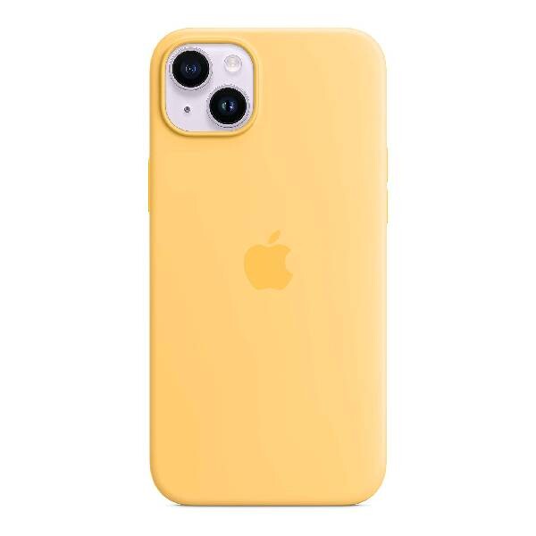 Чехол силиконовый Apple iPhone 14 Plus с MagSafe, sunglow, Желтый, Чехол силиконовый Apple iPhone 14 Plus с MagSafe, sunglow
Чехол силиконовый Apple iPhone 14 Plus с MagSafe, sunglow, Желтый, Чехол силиконовый Apple iPhone 14 Plus с MagSafe, sunglow