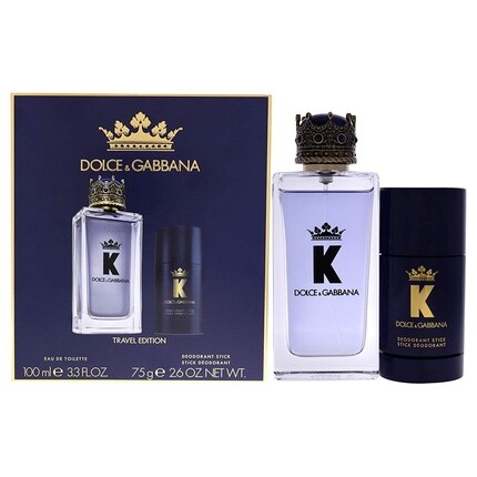 K by Dolce & Gabbana EDT 100 мл и дезодорант 75 г
K by Dolce & Gabbana EDT 100 мл и дезодорант 75 г