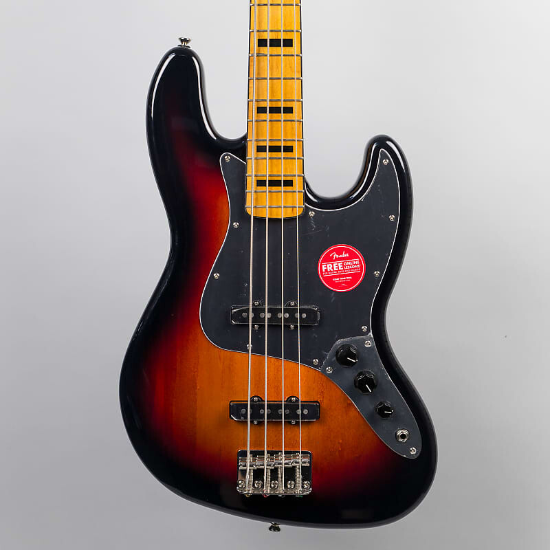Squier Classic Vibe '70s Jazz Bass в трехцветном цвете Sunburst SQ-0374540500
Squier Classic Vibe '70s Jazz Bass в трехцветном цвете Sunburst SQ-0374540500