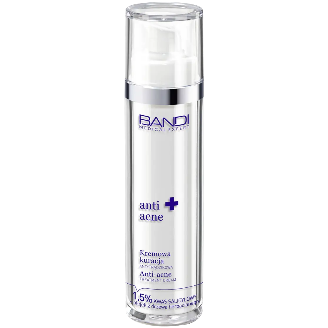 Bandi Anti Acne крем для лица против прыщей лечебный, 50 мл 
Bandi Anti Acne крем для лица против прыщей лечебный, 50 мл