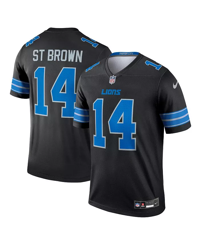 Мужская футболка Amon-Ra St. Detroit Lions Legend Jersey Nike, черный
Мужская футболка Amon-Ra St. Detroit Lions Legend Jersey Nike, черный