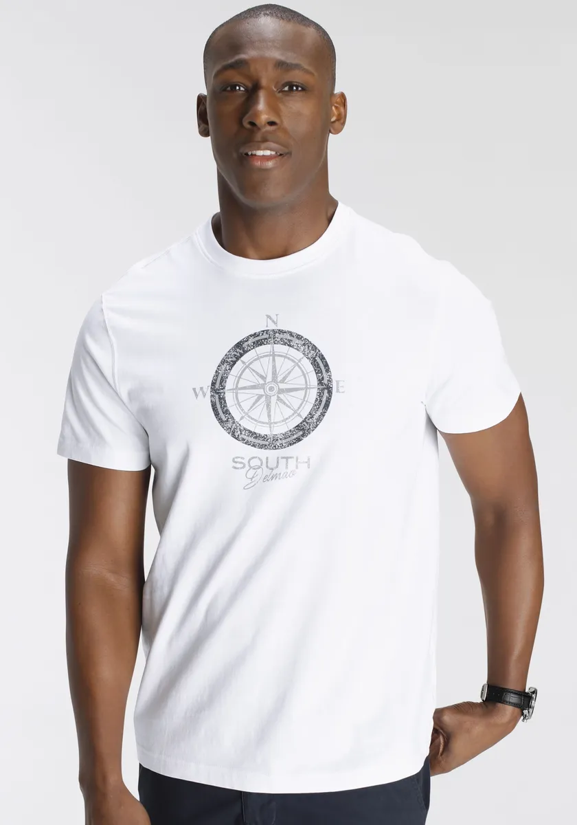 Футболка DELMAO, с модным принтом на груди - НОВЫЙ БРЕНД!, белый
Футболка DELMAO, с модным принтом на груди - НОВЫЙ БРЕНД!, белый