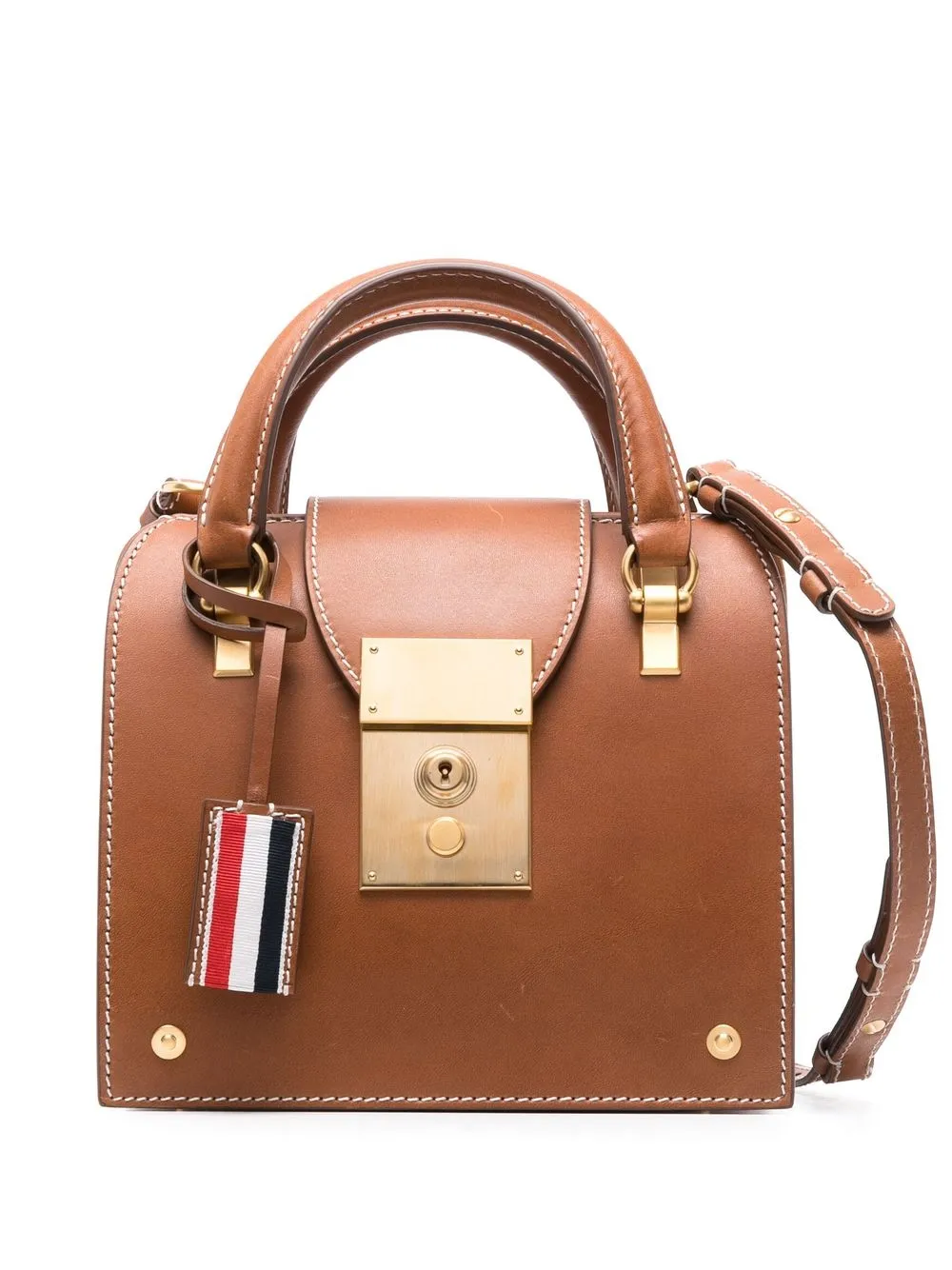 Маленькая сумка-тоут Mrs. Thom THOM BROWNE, коричневый
Маленькая сумка-тоут Mrs. Thom THOM BROWNE, коричневый