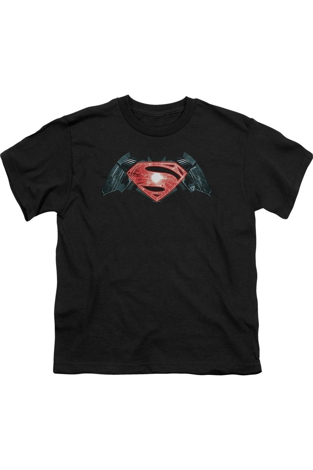 Футболка с коротким рукавом для детей с индустриальным логотипом Batman V Superman Gildan, черный
Футболка с коротким рукавом для детей с индустриальным логотипом Batman V Superman Gildan, черный