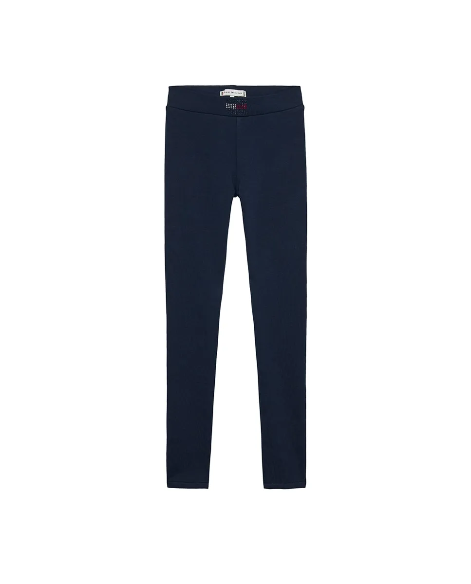 Легинсы для девочки с эластичным поясом и логотипом на талии Tommy Hilfiger, темно-синий
Легинсы для девочки с эластичным поясом и логотипом на талии Tommy Hilfiger, темно-синий