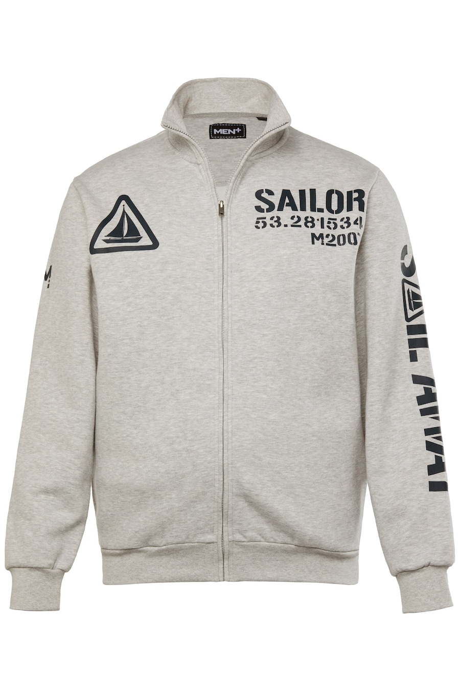 Толстовка с капюшоном на молнии Men Plus, Mottled Grey
Толстовка с капюшоном на молнии Men Plus, Mottled Grey