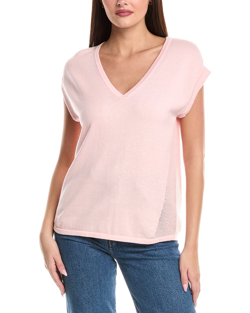 WISPR Veronica Свитер-футболка из смесового шелка, розовый 
WISPR Veronica Свитер-футболка из смесового шелка, розовый