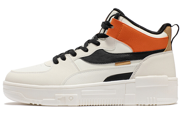 Обувь для скейтбординга Мужская с высоким берцем Feather Белый/Обсидиан Черный/Оранжевый 361°
Обувь для скейтбординга Мужская с высоким берцем Feather Белый/Обсидиан Черный/Оранжевый 361°