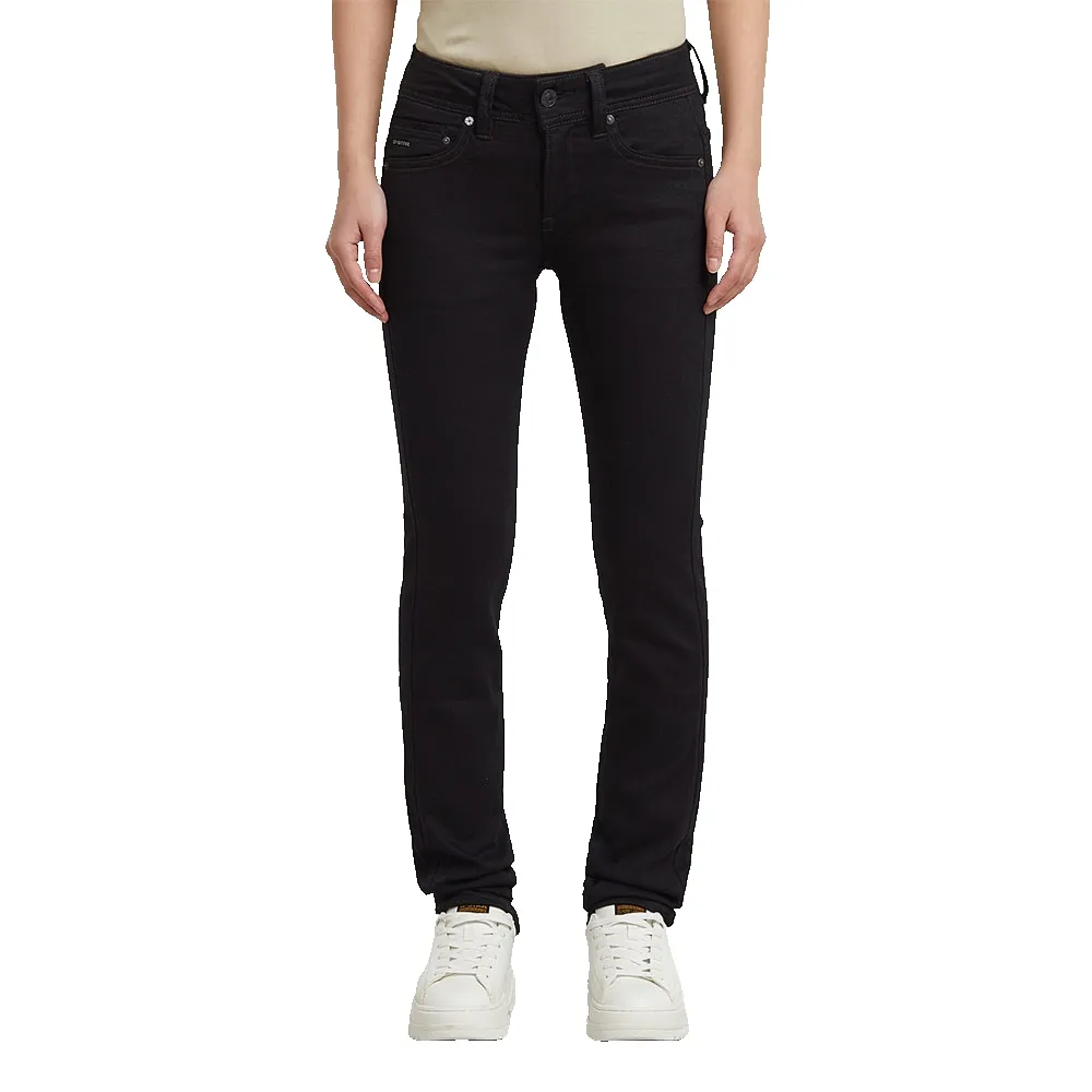 Джинсы G-Star Midge Straight, черный 
Джинсы G-Star Midge Straight, черный