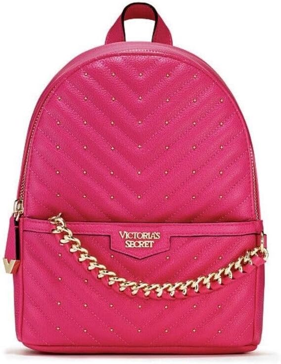 Маленький городской рюкзак Victoria's Secret Studded V-quilt, фуксия
Маленький городской рюкзак Victoria's Secret Studded V-quilt, фуксия