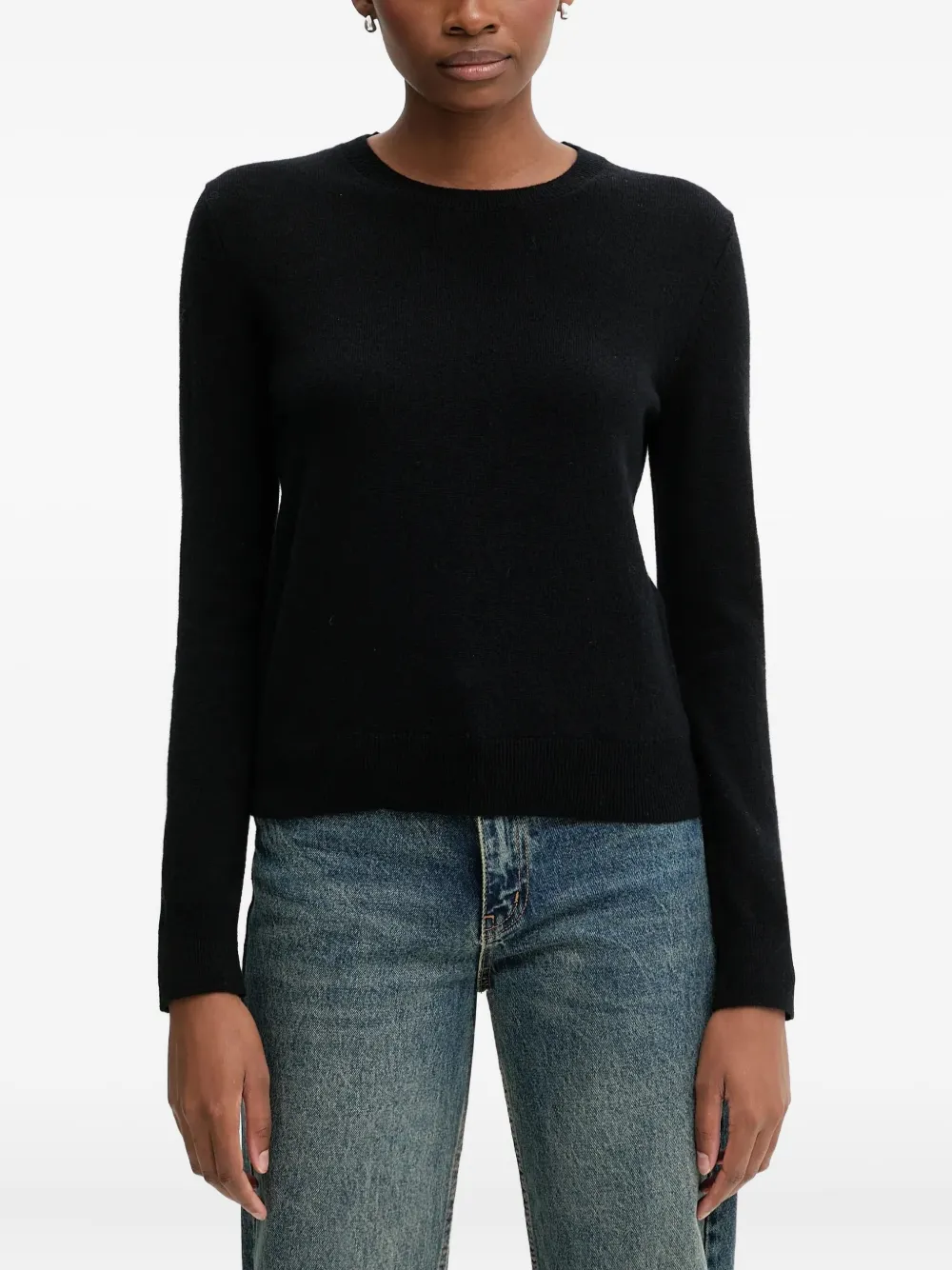 Джемпер с длинными рукавами Benetton, черный
Джемпер с длинными рукавами Benetton, черный