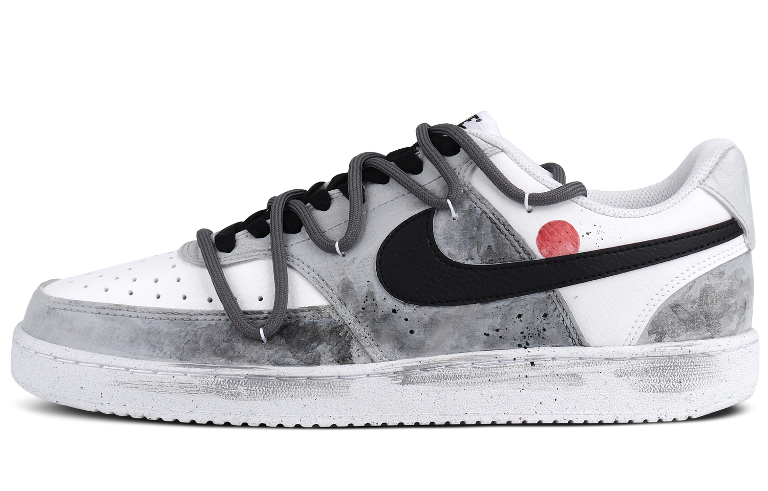 Nike Прочные и легкие низкие скейтерские кроссовки Court Vision 1 мужские черно-белые
Nike Прочные и легкие низкие скейтерские кроссовки Court Vision 1 мужские черно-белые